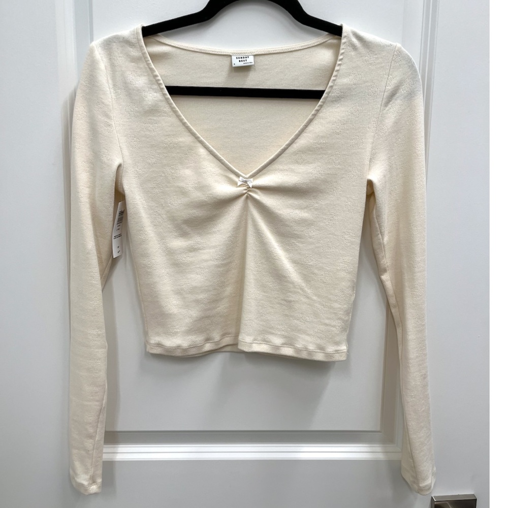 ARITZIA/SUNDAY BEST-Lyric Long Sleeve (Size Small)